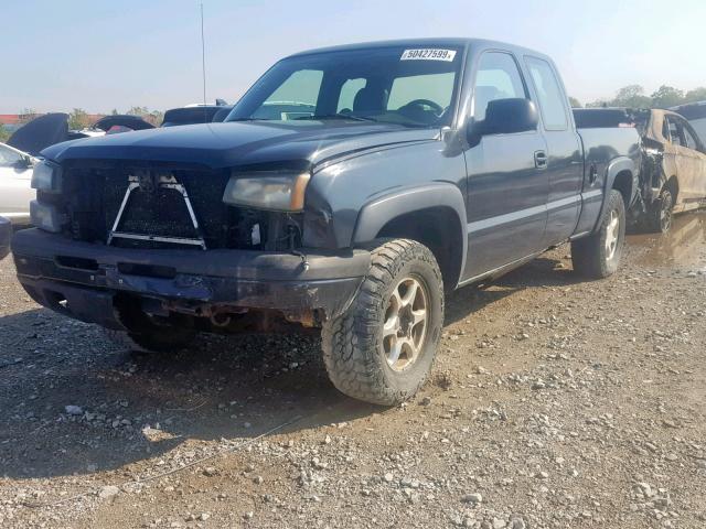 2GCEK19V841307477 - 2004 CHEVROLET SILVERADO GRAY photo 2