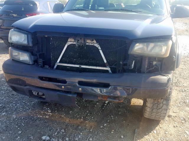 2GCEK19V841307477 - 2004 CHEVROLET SILVERADO GRAY photo 9