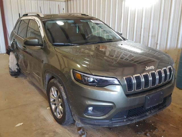 1C4PJLLB3KD151680 - 2019 JEEP CHEROKEE L GREEN photo 1