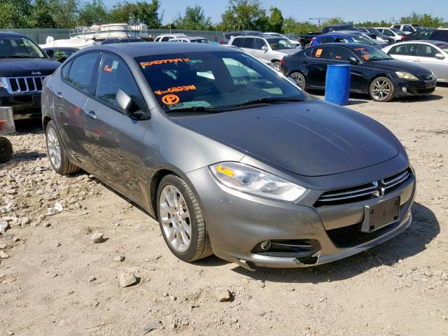 1C3CDFCA9DD682341 - 2013 DODGE DART LIMIT GRAY photo 1