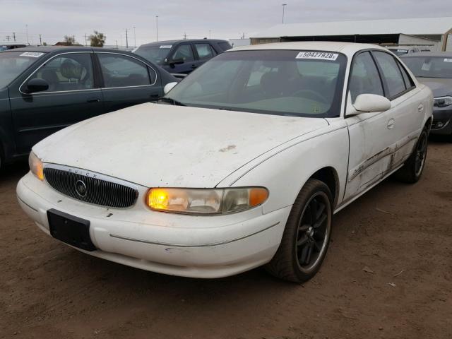 2G4WS52J121280845 - 2002 BUICK CENTURY CU WHITE photo 2