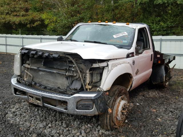 1FDUF5HT3FEA71342 - 2015 FORD F550 SUPER WHITE photo 2