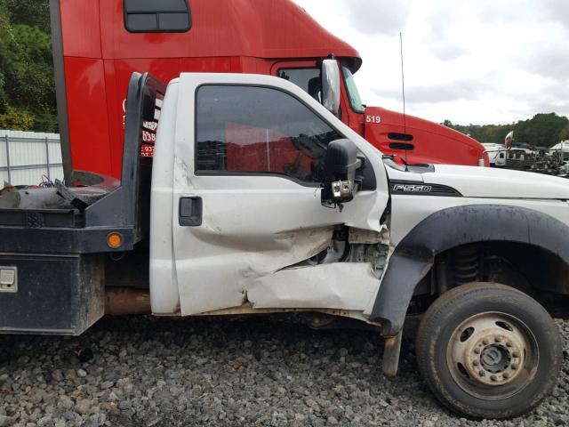 1FDUF5HT3FEA71342 - 2015 FORD F550 SUPER WHITE photo 9