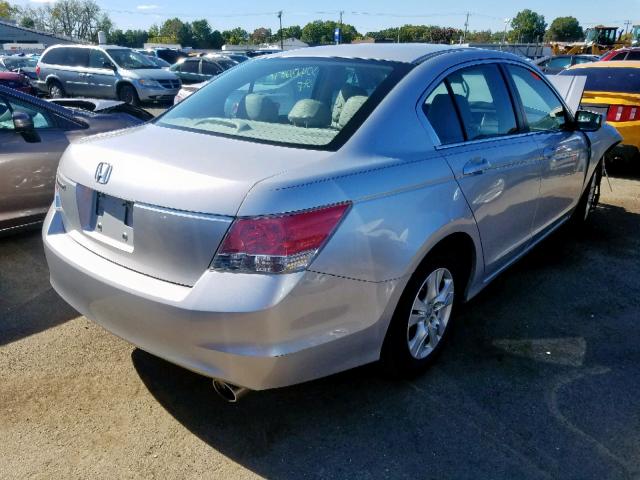 1HGCP26498A043855 - 2008 HONDA ACCORD LXP SILVER photo 4