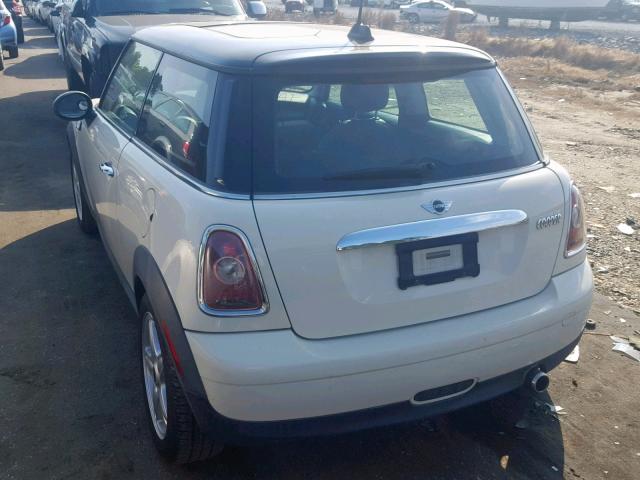 WMWMF33547TL68681 - 2007 MINI COOPER BEIGE photo 3