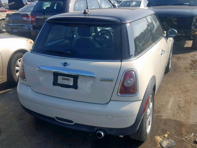 WMWMF33547TL68681 - 2007 MINI COOPER BEIGE photo 4