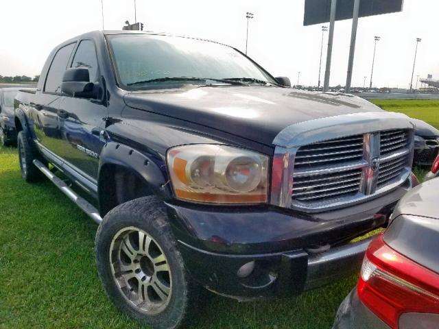 3D3LX39C86G251061 - 2006 DODGE RAM 3500 BLACK photo 1