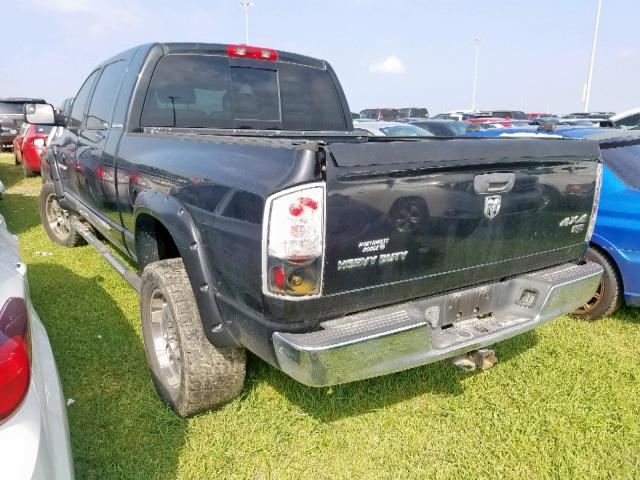 3D3LX39C86G251061 - 2006 DODGE RAM 3500 BLACK photo 3