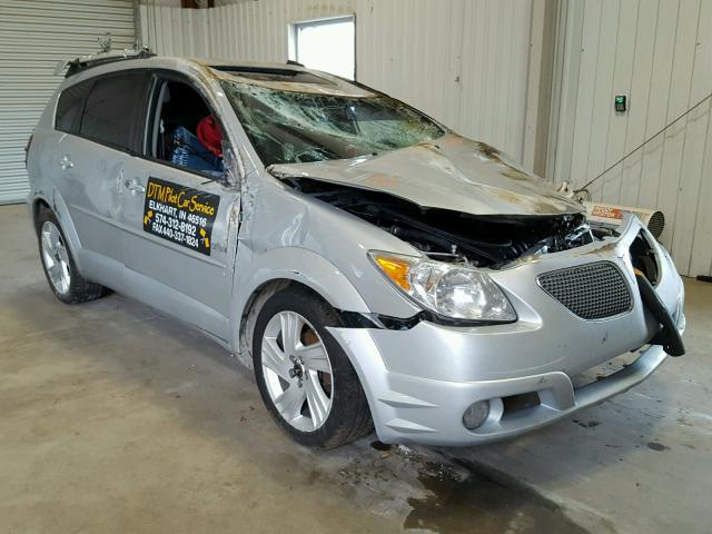 5Y2SL63865Z448279 - 2005 PONTIAC VIBE SILVER photo 1