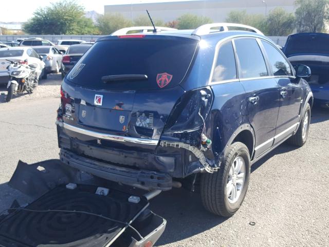 3GSCL33P58S707103 - 2008 SATURN VUE XE BLUE photo 4