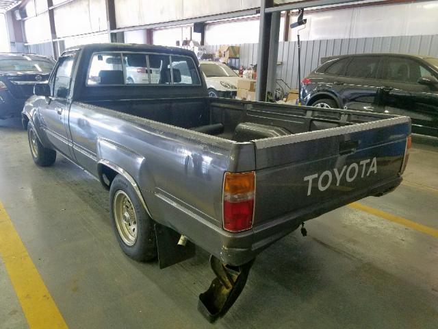 JT4RN55DXH7023628 - 1987 TOYOTA PICKUP 1/2 GRAY photo 3