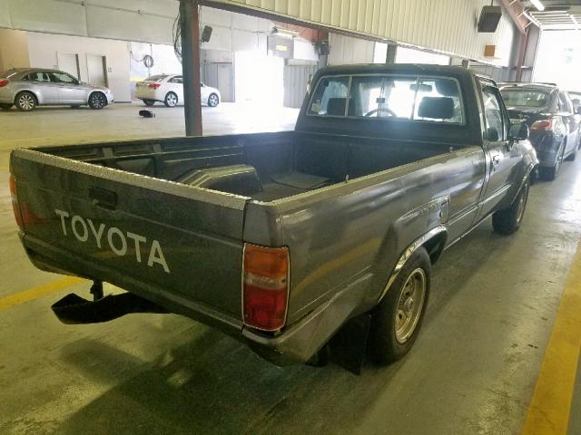 JT4RN55DXH7023628 - 1987 TOYOTA PICKUP 1/2 GRAY photo 4