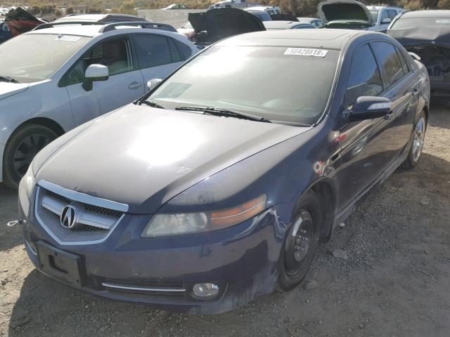 19UUA66258A028930 - 2008 ACURA TL BLUE photo 2