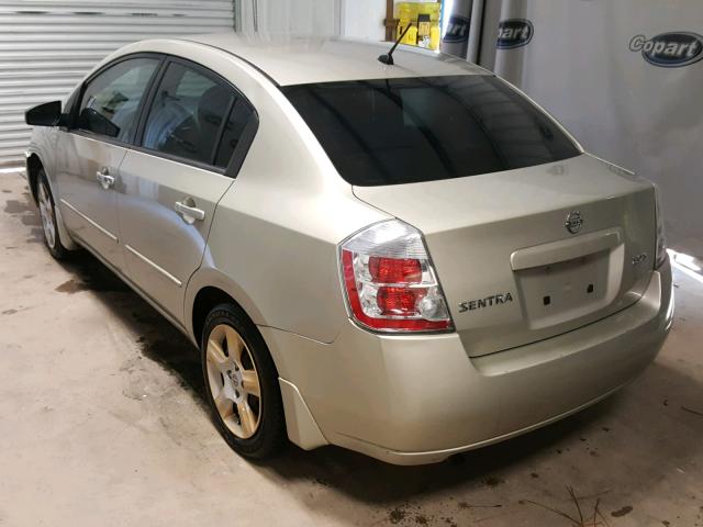 3N1AB61E57L685852 - 2007 NISSAN SENTRA 2.0 BEIGE photo 3