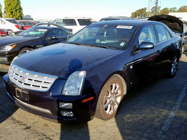 1G6DW677660218235 - 2006 CADILLAC STS BLUE photo 2