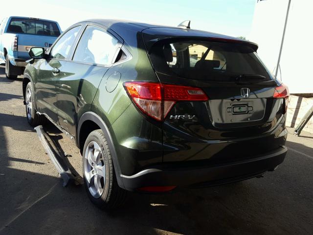 3CZRU5H31HM704444 - 2017 HONDA HR-V LX GREEN photo 3