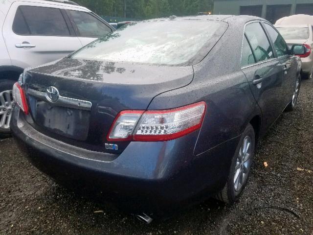 4T1BB3EK3AU115440 - 2010 TOYOTA CAMRY HYBR GRAY photo 4