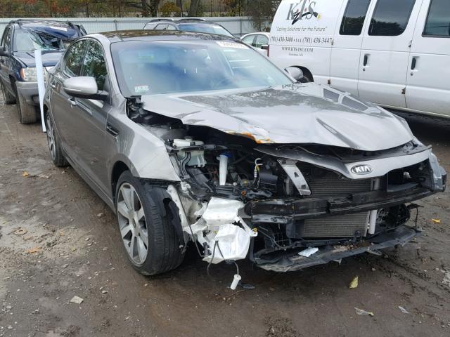 5XXGR4A69DG248525 - 2013 KIA OPTIMA SX GRAY photo 1