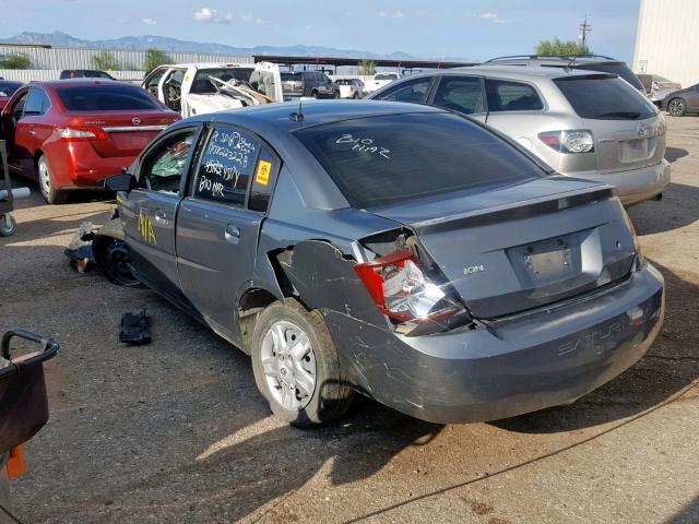 1G8AJ58F17Z112409 - 2007 SATURN ION LEVEL CHARCOAL photo 3