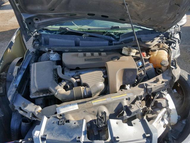 1G8AJ58F17Z112409 - 2007 SATURN ION LEVEL CHARCOAL photo 7