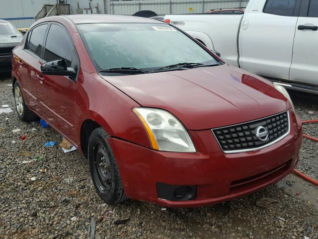 3N1AB61E77L712680 - 2007 NISSAN SENTRA 2.0 RED photo 1