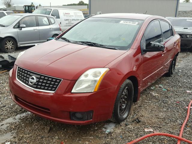 3N1AB61E77L712680 - 2007 NISSAN SENTRA 2.0 RED photo 2