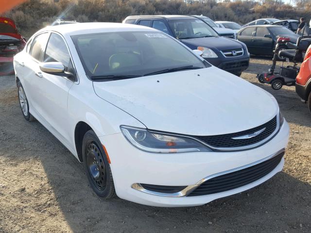 1C3CCCAB8GN157640 - 2016 CHRYSLER 200 LIMITE WHITE photo 1