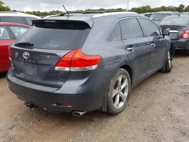 4T3BK11AX9U005148 - 2009 TOYOTA VENZA BASE CHARCOAL photo 4