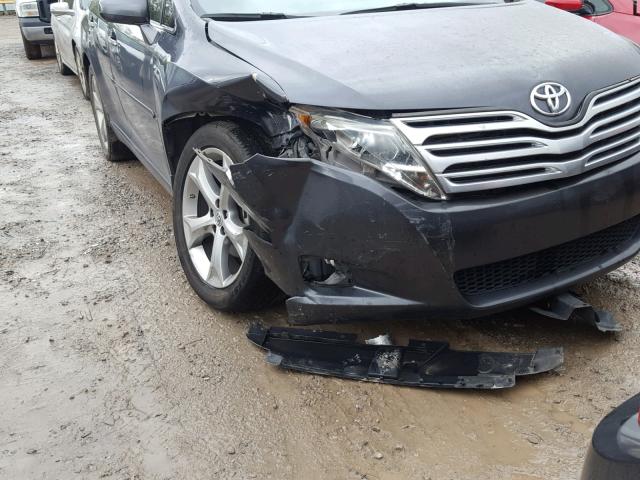 4T3BK11AX9U005148 - 2009 TOYOTA VENZA BASE CHARCOAL photo 9