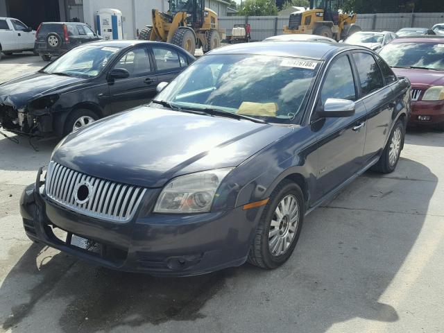 1MEHM40W58G615924 - 2008 MERCURY SABLE LUXU GRAY photo 2