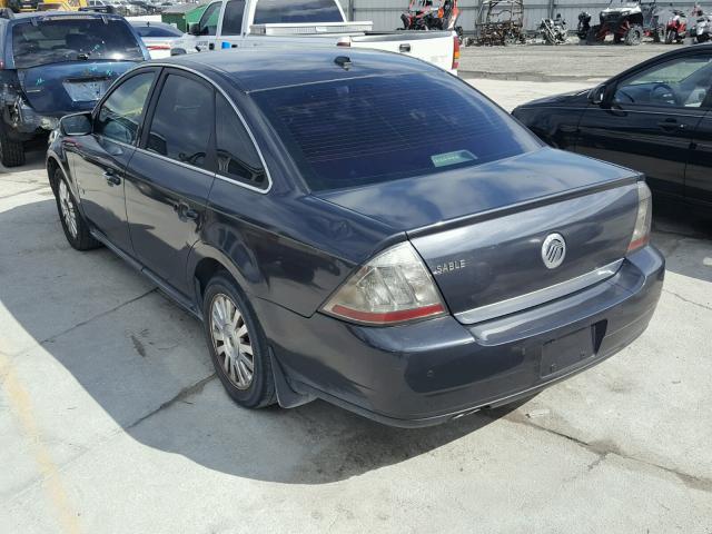 1MEHM40W58G615924 - 2008 MERCURY SABLE LUXU GRAY photo 3