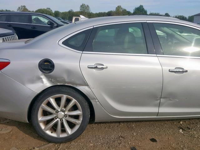 1G4PR5SK1C4229652 - 2012 BUICK VERANO CON SILVER photo 9