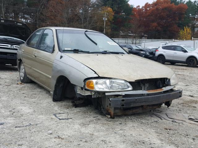 3N1CB51D4YL321854 - 2000 NISSAN SENTRA BAS TAN photo 1