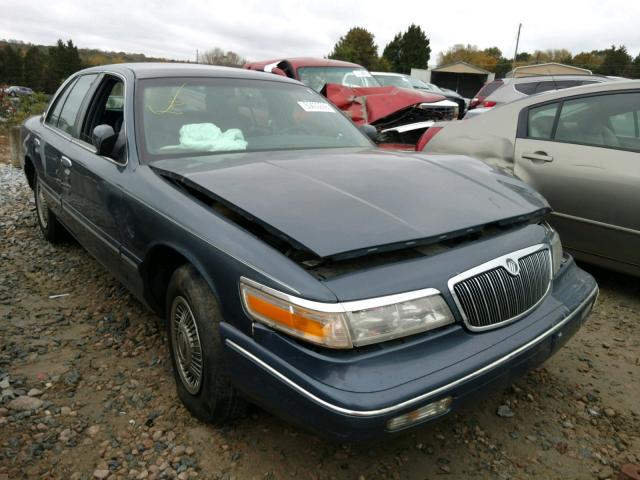 2MELM74W6TX679947 - 1996 MERCURY GRAND MARQ BLUE photo 1