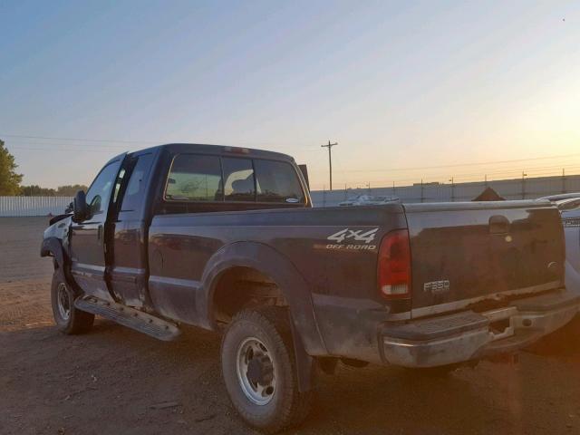 1FTSX31FX1EB06033 - 2001 FORD F350 SRW S BLACK photo 3