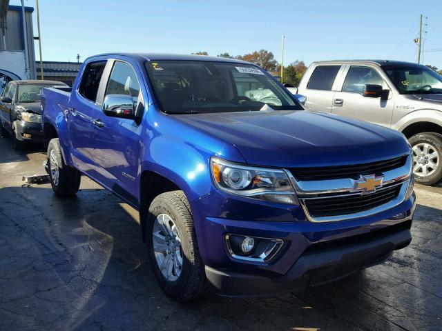 1GCGSCE32G1167669 - 2016 CHEVROLET COLORADO L BLUE photo 1