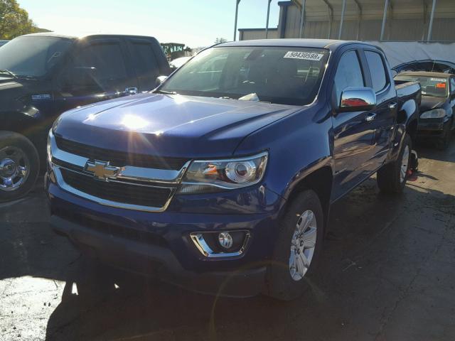 1GCGSCE32G1167669 - 2016 CHEVROLET COLORADO L BLUE photo 2
