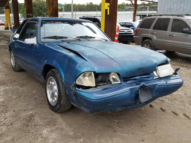 1FACP40M1PF159139 - 1993 FORD MUSTANG LX TURQUOISE photo 1