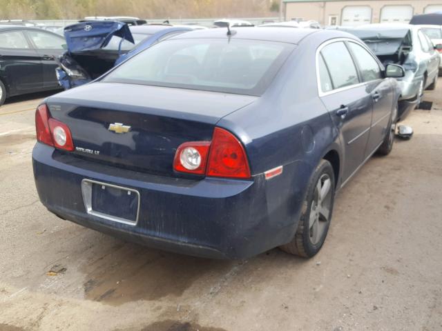 1G1ZC5E11BF113574 - 2011 CHEVROLET MALIBU 1LT BLUE photo 4