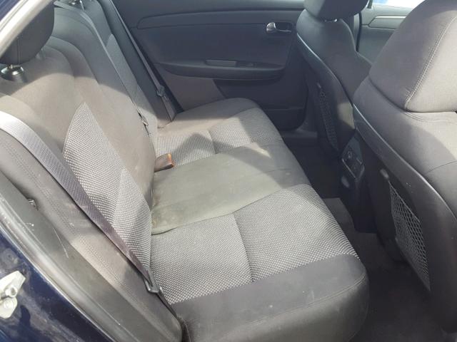 1G1ZC5E11BF113574 - 2011 CHEVROLET MALIBU 1LT BLUE photo 6