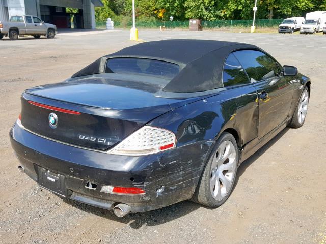 WBAEK73425B325099 - 2005 BMW 645 CI AUT BLACK photo 4