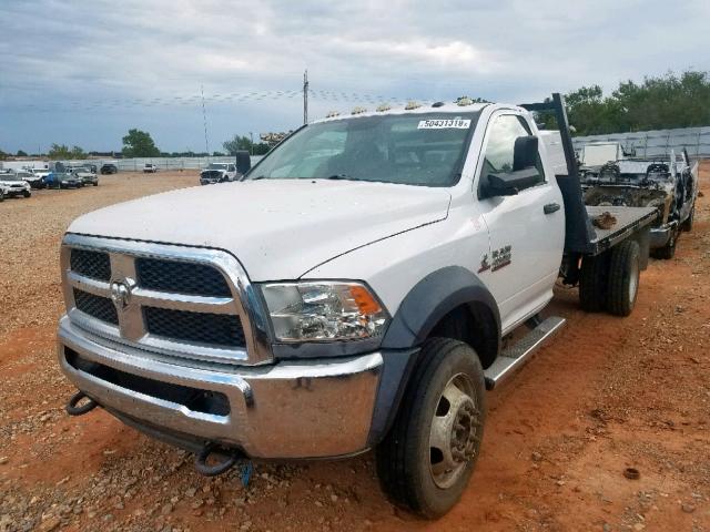 3C7WRKBLXEG227303 - 2014 RAM 4500 WHITE photo 2