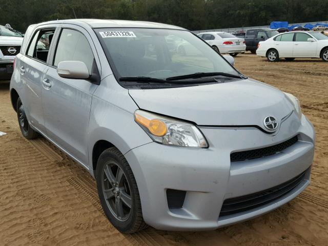 JTKKUPB43D1037459 - 2013 TOYOTA SCION XD GRAY photo 1