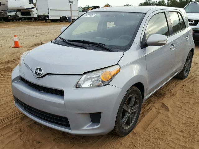 JTKKUPB43D1037459 - 2013 TOYOTA SCION XD GRAY photo 2