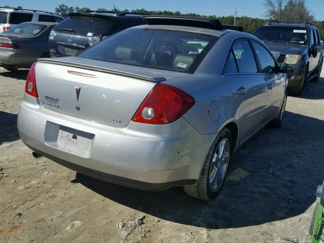 1G2ZH558564119762 - 2006 PONTIAC G6 GT SILVER photo 4