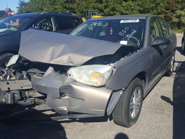 1G1ZS58F17F150822 - 2007 CHEVROLET MALIBU LS Qızıl foto 2