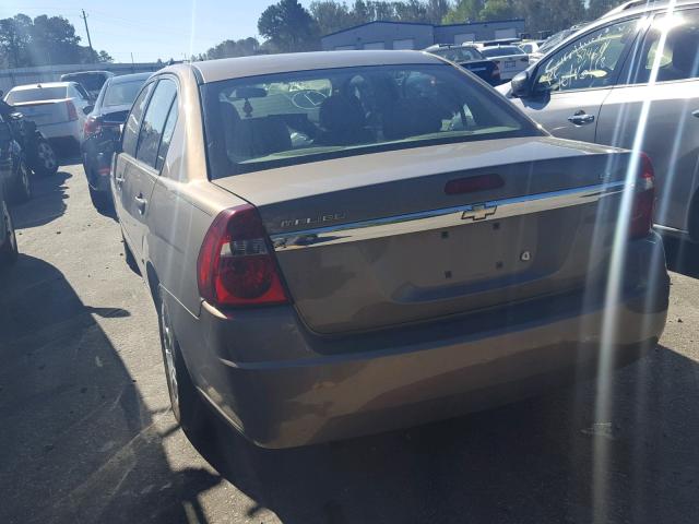 1G1ZS58F17F150822 - 2007 CHEVROLET MALIBU LS Qızıl foto 3