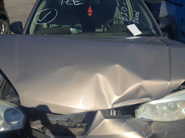 1G1ZS58F17F150822 - 2007 CHEVROLET MALIBU LS Qızıl foto 7