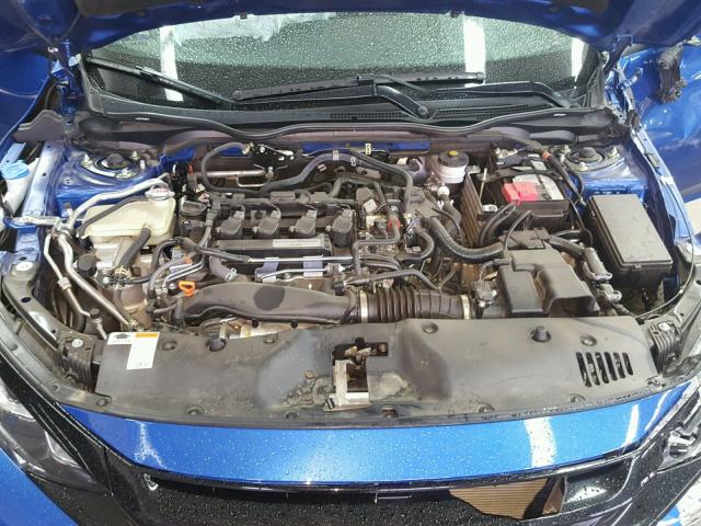 SHHFK7H45JU415532 - 2018 HONDA CIVIC SPOR BLUE photo 7