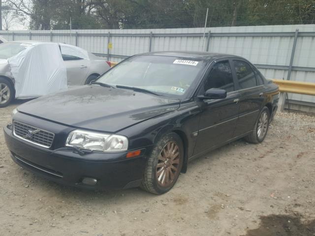 YV1TH592961444840 - 2006 VOLVO S80 2.5T BLACK photo 2